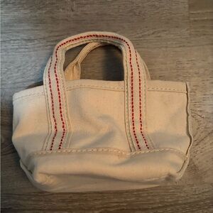 ❤️L.L Bean mini boat/tote 100% cotton ❤️